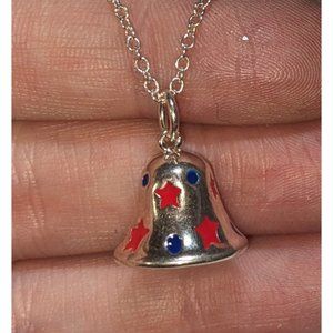 Patriotic Bell Necklace